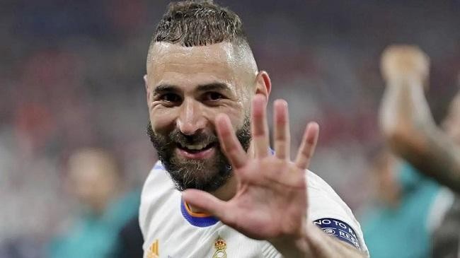 karim benzema real madrid 2021 22