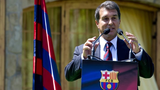 laporta again president of barcelona