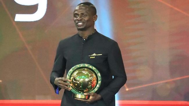 mane named caf african player of the year