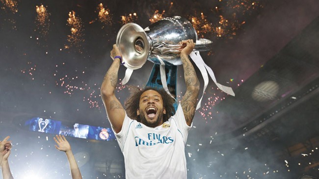 marcelo winning cup