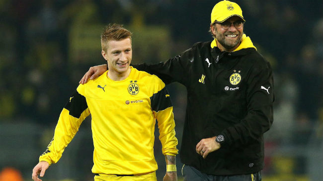 marco reus juergen klopp borussia dortmund