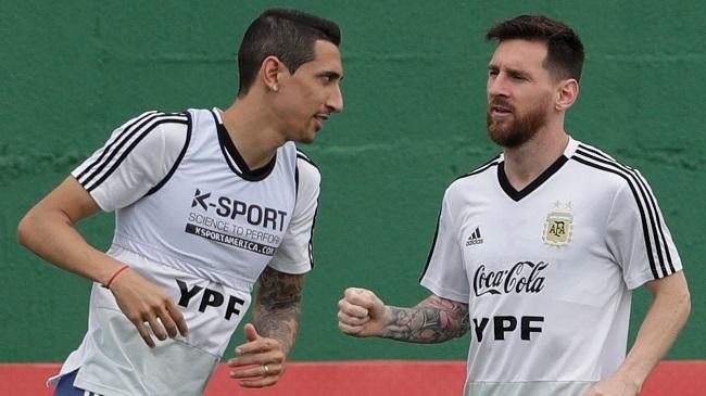 messi and di maria