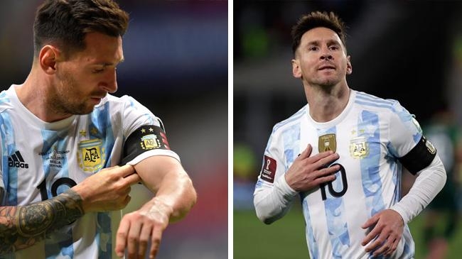 messi argentina 5