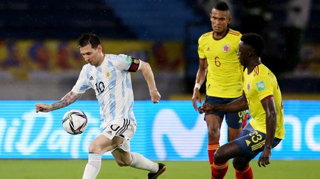 messi argtentina vs colombia