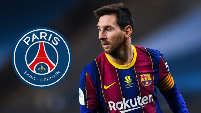 messi psg logo