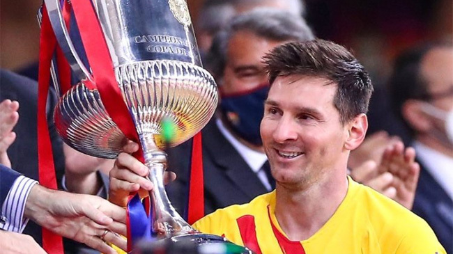 messi special trophy