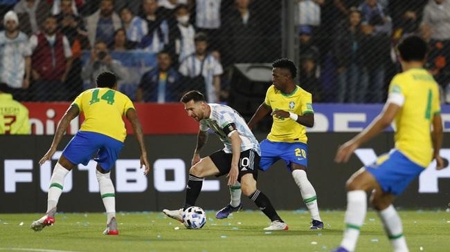 messi vs brazil 2