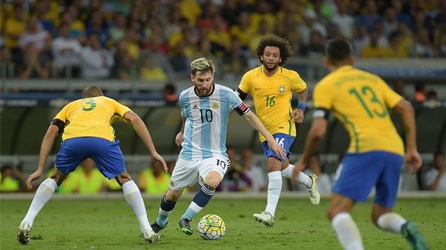 messi vs brazil 1