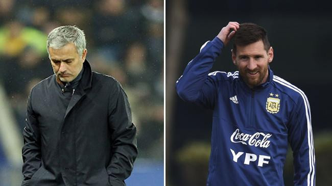 mourinho and messi