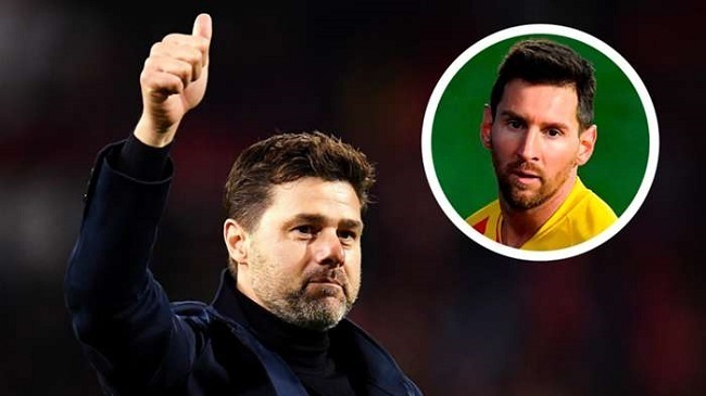 pochettino and messi 2020