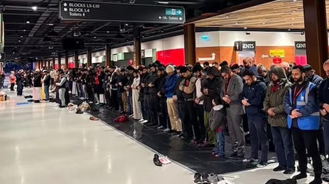 prayers are said on the anfield concourse