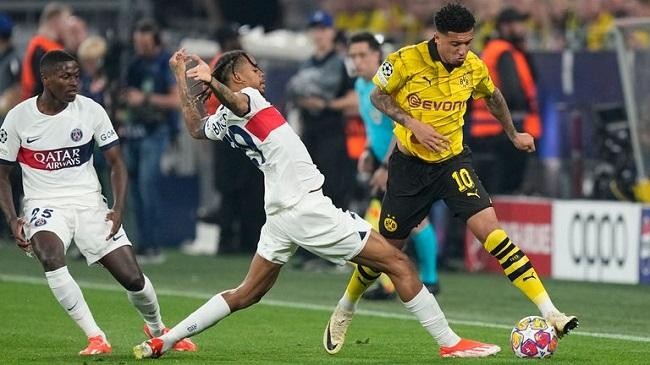 psg vs jadon sancho