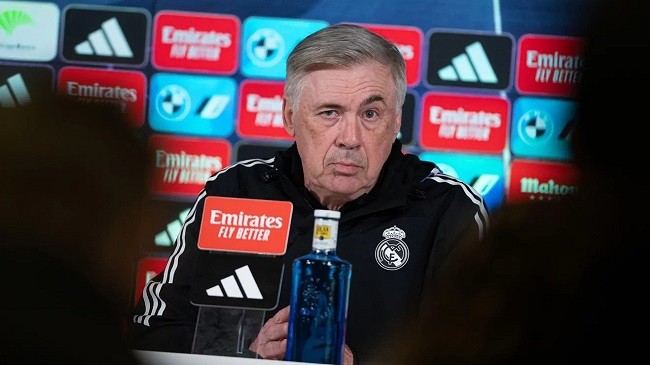 real madrid head coach carlo ancelotti