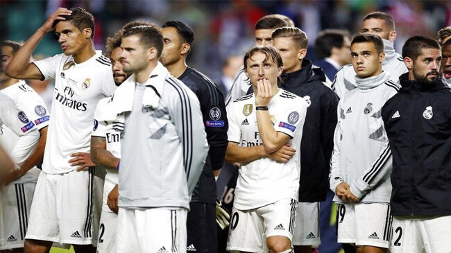 real madrid sad