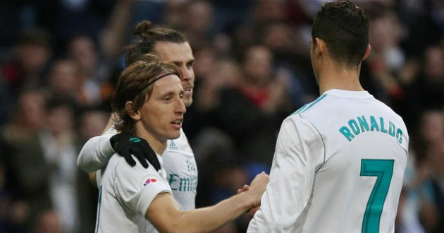 ronaldo bale modric