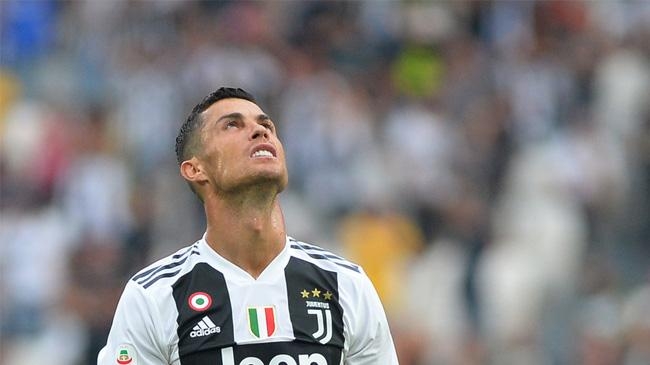 ronaldo juventus angry