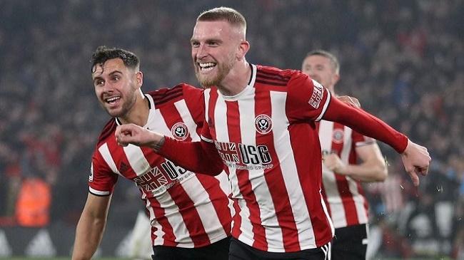 sheffield united celebrating a goal 1