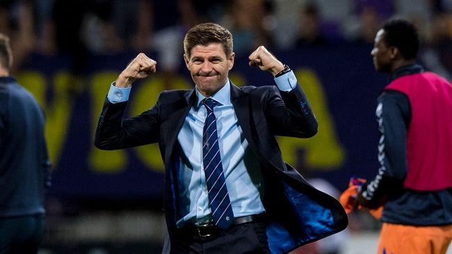 steven gerrard rangers coach