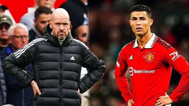 ten hag and ronaldo 1