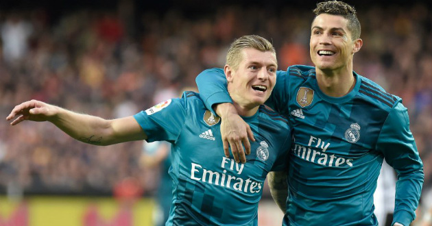 toni kroos ronaldo