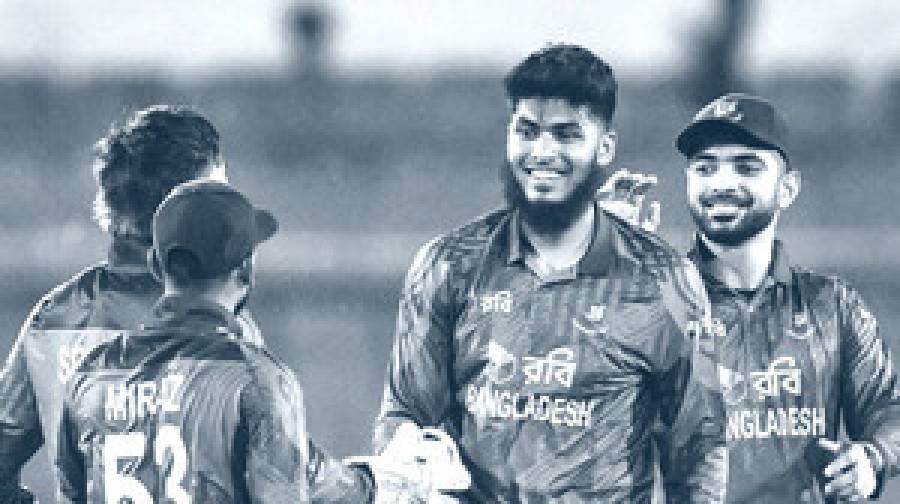 মিরপুরে রিশাদ-বিষে নীল ওয়েস্ট ইন্ডিজ