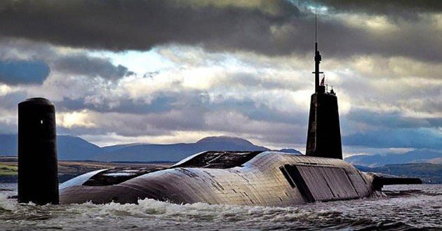 British submarine HMS Vigilant