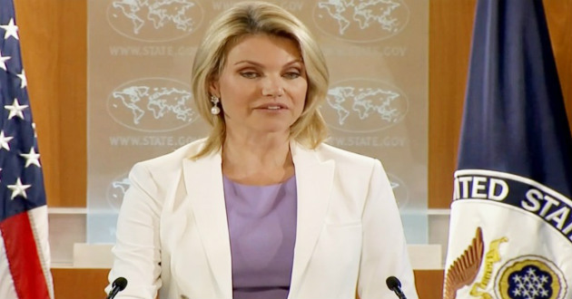 Heather Nauert US state Department spokeswoman