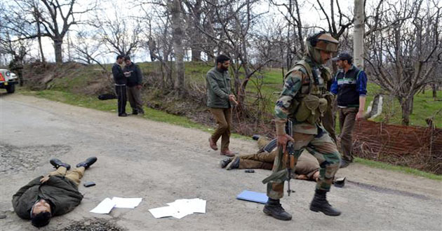 Indian soldiers kashmir