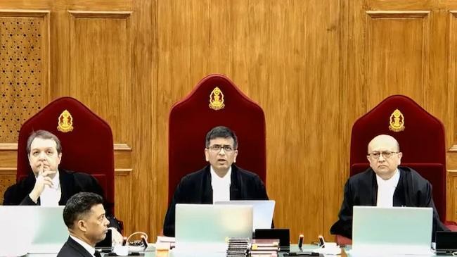 a bench headed by chief justice dy chandrachud is hearing the matter