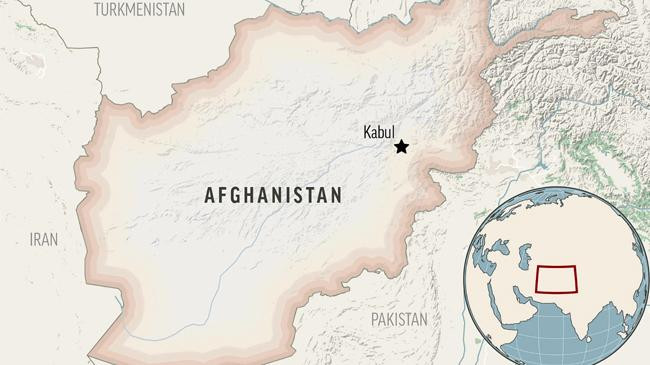 afghanistan map