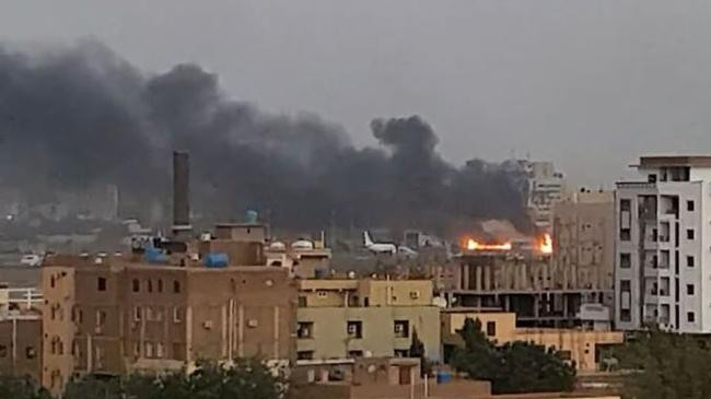 air strikes on khartoum