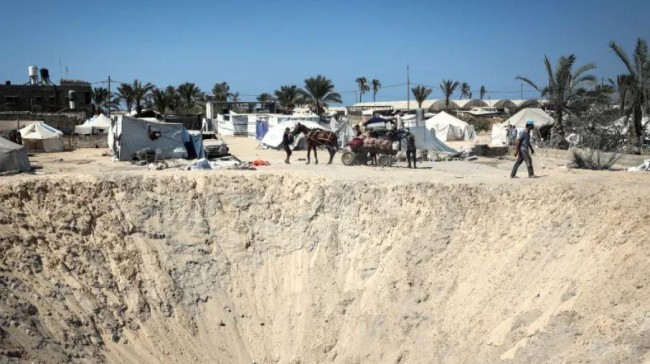 al mawasi makeshift camp