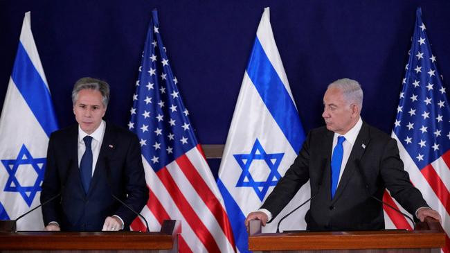 antony blinken and benjamin netanyahu