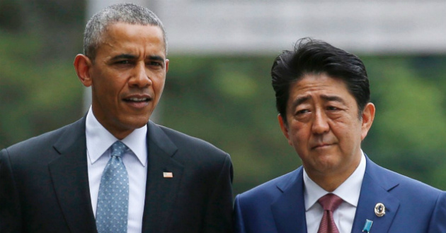 barack obama and shinzo abe