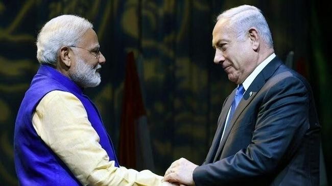 benjamin netanyahu and narendra modi