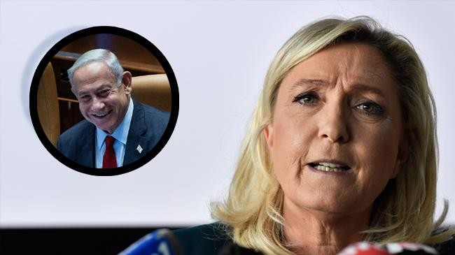 benjamin netanyahu le pen