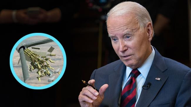 biden and cluster bomb