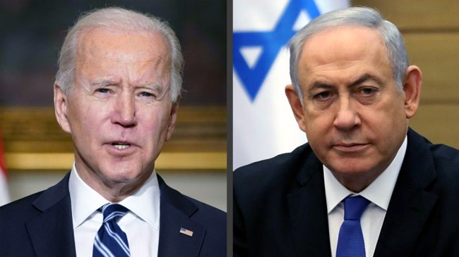 biden and netanyahu