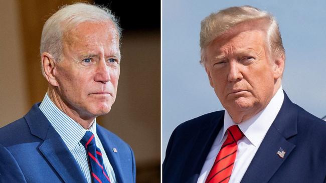 biden and trump