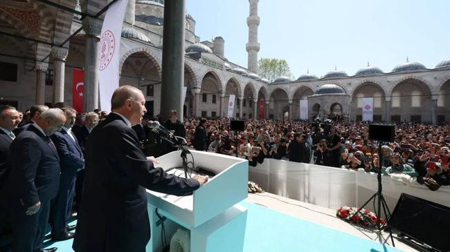 blue mosque erdogan