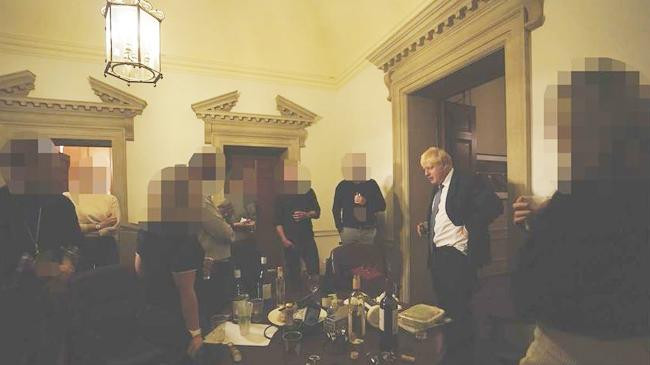 boris johnson partygate