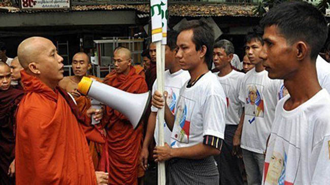 buddhist leader myanmar 1