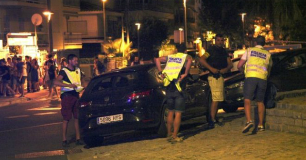 car attack attempt at cambrils barcelona