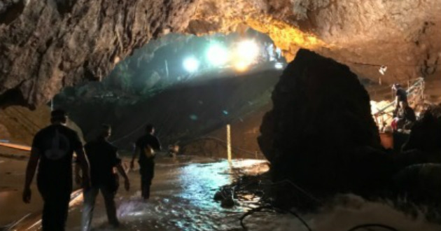 cave in thailand