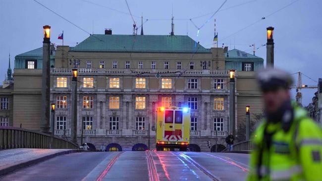 charles university in downtown prague czech republic