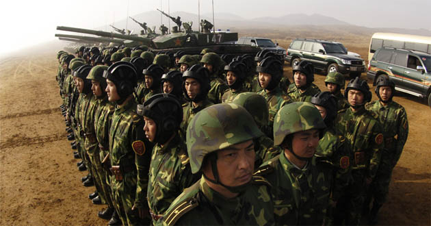 china deployed army in pakistan