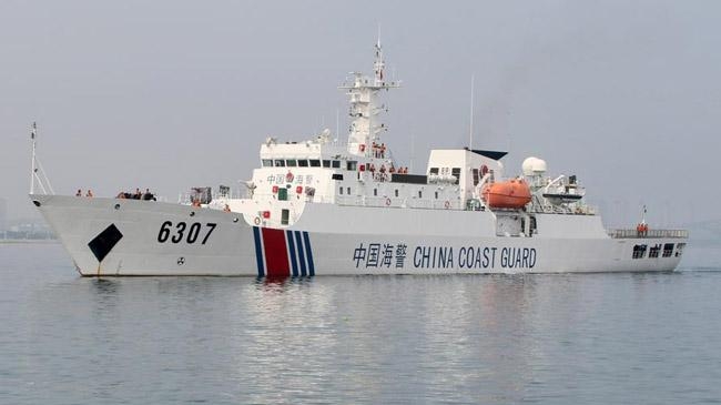 chinese coast guard ship petrol south chian sea