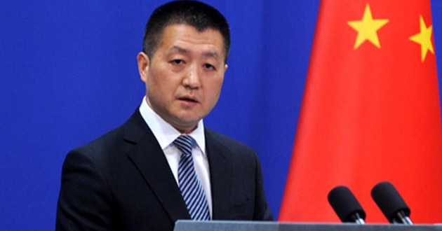 chinese foreign ministry spokesman lu kang