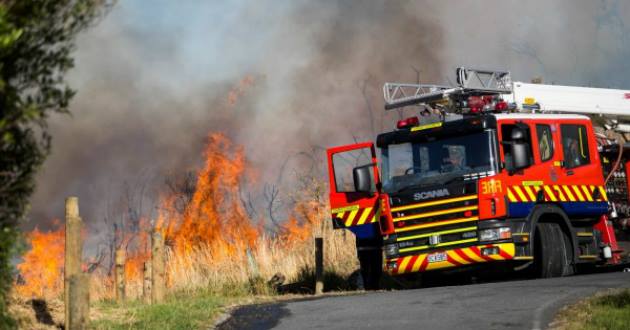 christchurch devastating wildfires burning