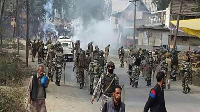 clash kashmir